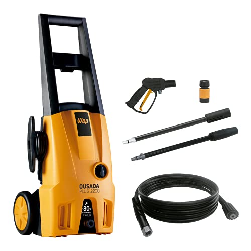 Lavadora de Alta Pressão WAP OUSADA PLUS 2200, 1750psi, 220V | com Jato Leque e Concentrado, 342L/h, 1500W