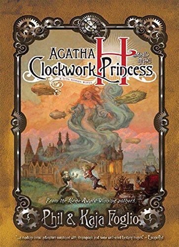 Agatha H. and the Clockwork Princess book cover