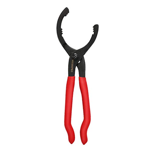 WORKPRO 12 in Adjustable Oil Filter Pliers Removal Wrench Tool