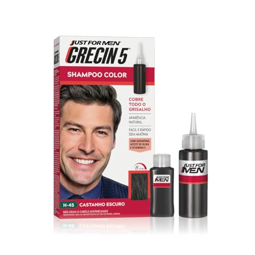 Shampoo Tonalizante Castanho Escuro Grecin