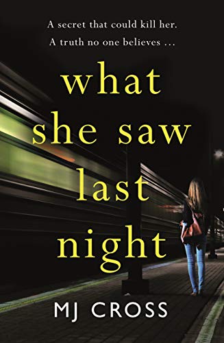 What She Saw Last Night (As: M.J. Cross) cover