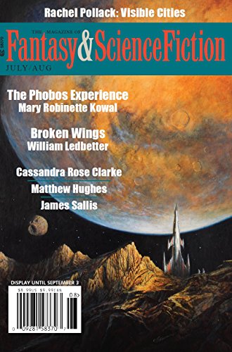 The Magazine of Fantasy & Science Fiction July/August 2018 cover