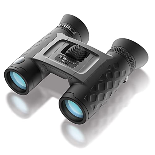 (-12%) STEINER Fernglas BluHorizons 10x26 - Deutsche Marken-Qualität, 10 Jahre Garantie, Anpassung an Helligkeit, Schutz der Augen, 10-Fach Zoom, kompaktes und leichtes Urlaubs- und Reisefernglas