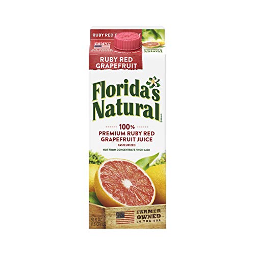 Florida's Natural, Ruby Red Grapefruit Juice, 52 Fl Oz