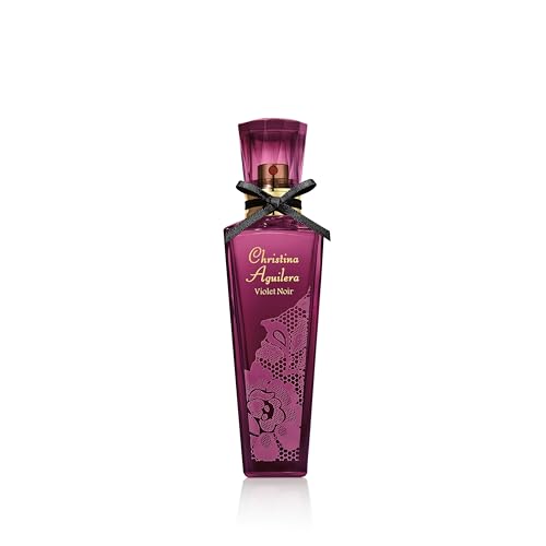 (-24%) Christina Aguilera - Violet Noir Eau de Parfum, Duft mit blumigen und fruchtigen Noten, Parfüm für Damen - 50 ml