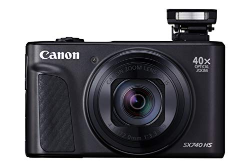 Canon Powershot SX740 HS Digital Camera (Black)