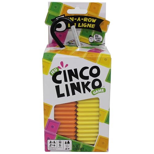 Cinco Linko, Award-Winning Travel Game for Kids and Adults Aged 8 and up