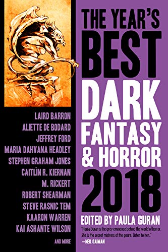 The Year’s Best Dark Fantasy & Horror, 2018 Edition cover