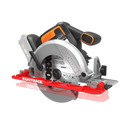 Worx WX530L.9 20V Power Share ExacTrack 6,5" Serra circular sem fio (apenas ferramenta)