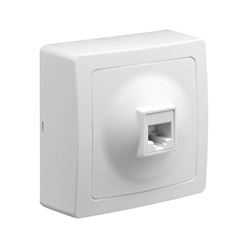 Debflex 746810 Power Strip RJ45 White