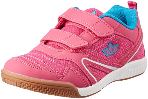 (-31%) Lico Unisex Kinder Boulder V Hallenturnschuhe, Pink Türkis, 32 EU