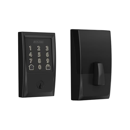 Schlage Encode - Cerrojo de seguridad (WiFi, con borde Camelot)