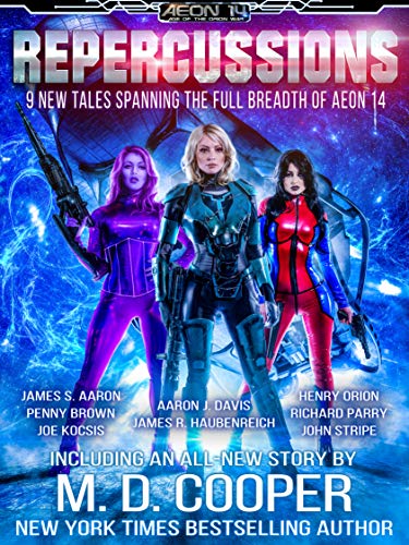 Repercussions: Aeon 14 Official Fan Fiction Volume 1 book cover