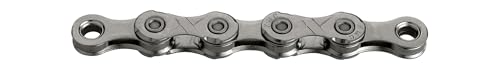 KMC Unisex's X10 Chain, Grey, 114 Link