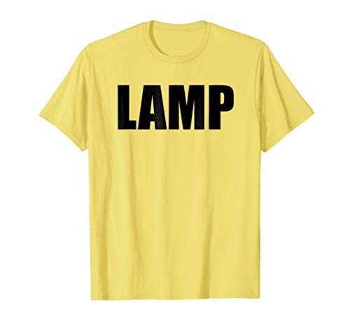 Lamp Costume Moth Meme Couple Fun Halloween Party T-Shirt T-Shirt