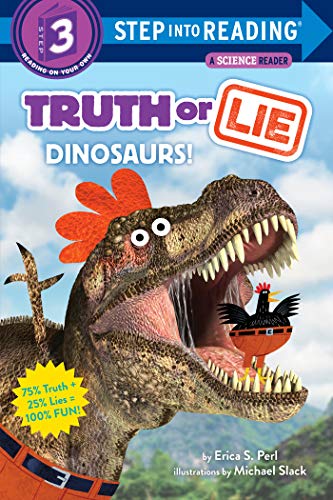 Truth or Lie: Dinosaurs! (By: Erica S. Perl) cover