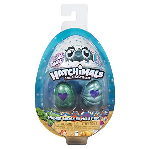 Hatchimals CollEGGtibles Mermal Magic Simple Yet Solid A 2-pack of Hatchimals