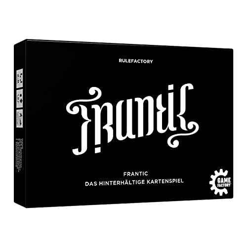 (-33%) Game Factory 646224 Frantic - Das hinterhältige Kartenspiel, ab 12 Jahre