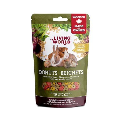 Living World Canadian Rabbit and Guinea Pig Donut Treats