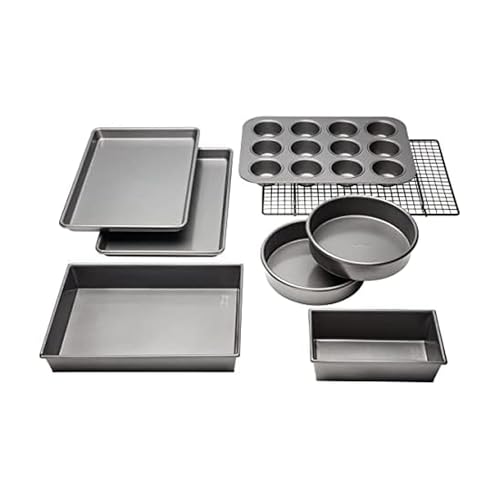 Chicago Metallic Professional 8-Piece Nonstick Bakeware Set