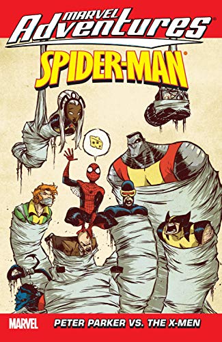 Peter Parker vs. The X-Men (By: Skottie Young) cover