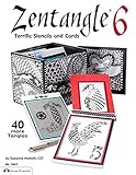 Zentangle 6 Terrific Stencils And Cards Design Originals Book 3462 English Edition