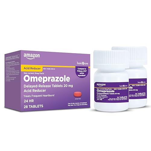 Omeprazole Delayed Release Tablets 20 Mg Acid Reducer Heartburn