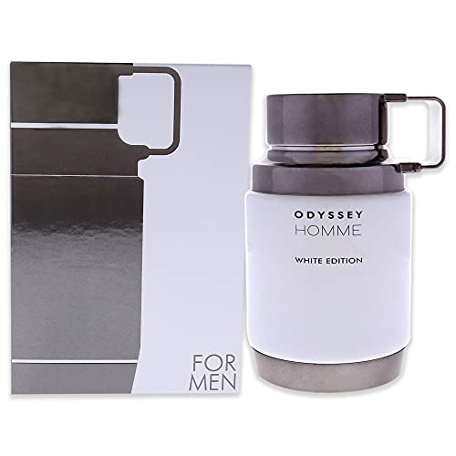 Armaf Odyssey Homme White Edition for Men Eau de Parfum Spray, 3.4 Ounce