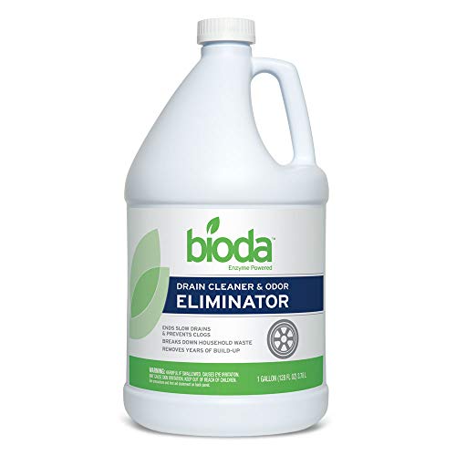 Bioda Professional Strength Enzyme Drain Cleaner, Septic Safe Drain Odor Eliminator, Smell Eliminator