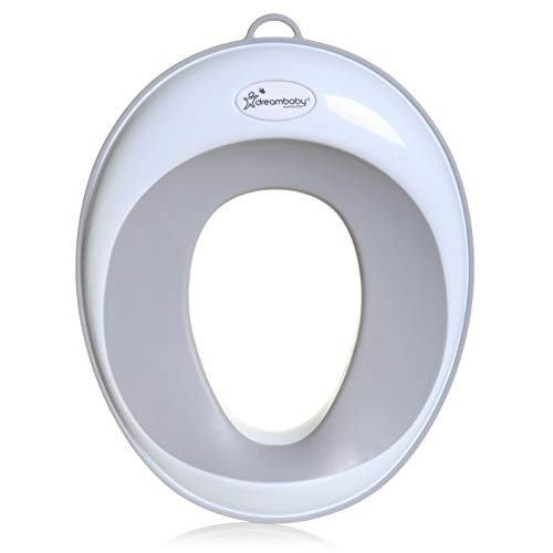 Dreambaby Non-Slip Potty Training Seat, Soft & Comfortable, Easy to Clean, Travel-Friendly, for Toddler Boys and Girls, Fits Round & Oval Toilets