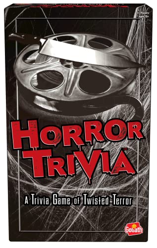 Horror Trivia Card Game - Test Your Knowledge of Horror Pop Culture Facts with 300 Scary Fun Trivia Questions