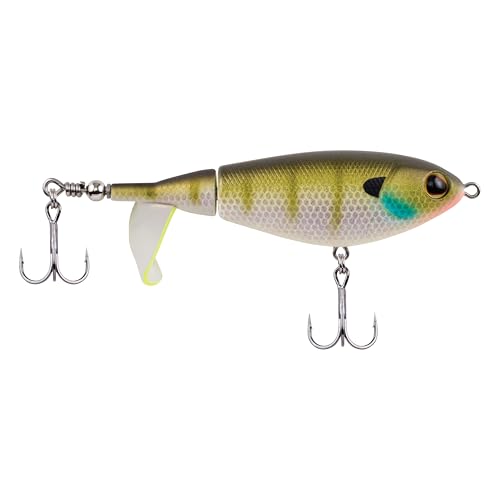 Berkley Choppo Topwater Fishing Lure, MF Bluegill, Size 90, Cupped Propeller Tail for Balance of Sound and Spray, Equipped with Sharp Fusion19™ Hook