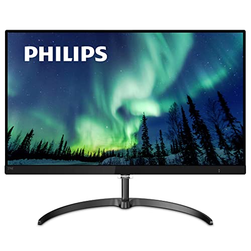 Philips 276E8VJSB 27-Inch Monitor, 4K UHD IPS, 1 Billion+ Colors, Ultranarrow Borders, Lowblue, Multiview : Amazon.ae: Electronics