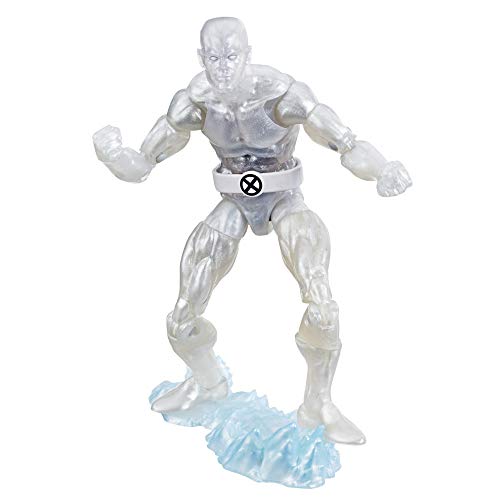 Marvel Retro 6"-Scale Fan Figure Collection Iceman (X-Men) Action Figure Toy – Super Hero Collectible Series
