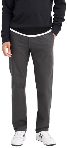Dockers Men's Ultimate Chino Slim Fit with Smart 360 Flex, Steelhead, 34W x 32L