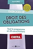 Exercices De Droit Des Obligations Crfpa