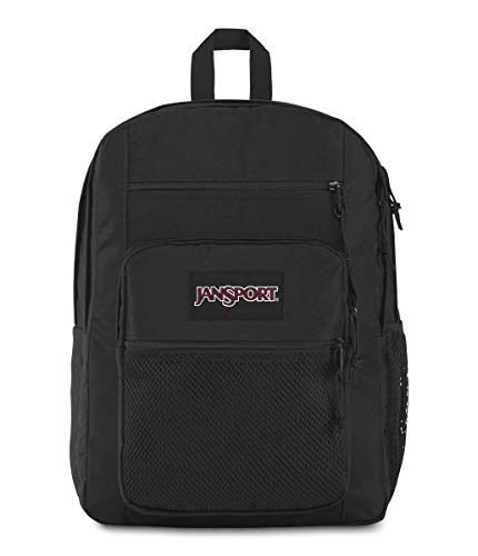 JanSport Laptop Backpack - Computer Bag with 2 Compartments, Ergonomic Shoulder Straps, 15” Laptop Sleeve, Haul Handle - Black