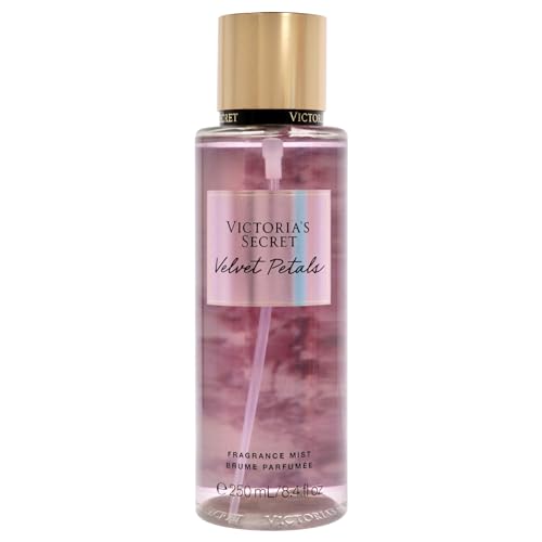 Victoria's Secret Velvet Petals Body Mist for Women, Perfume with Notes of Lush Blooms and Almond Glaze, 250 ml / 8.4 oz