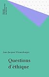 Questions Dthique Premier Cycle