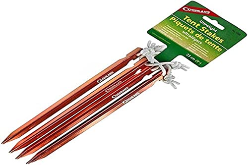 1000 - Estacas Ultra Leves | Versáteis no uso, podem ser usadas em diferentes modelos de barraca, com grande durabilidade.