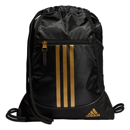 adidas Alliance Sackpack – Drawstring Backpack for Sports, Small Gym Bag