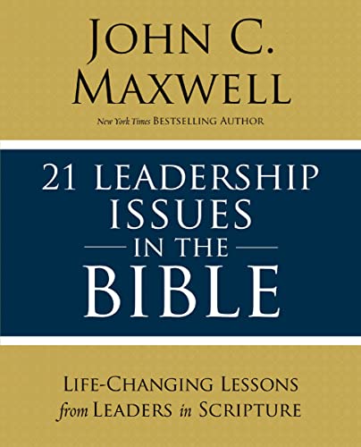 21 Leadership Issues in the Bible book cover