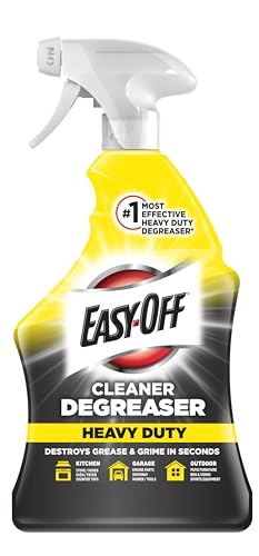 Easy-Off Heavy Duty Degreaser Cleaner Spray, Kitchen Degreaser, 32 Oz