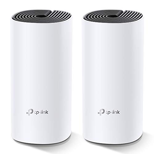 TP-Link Deco M4 Whole Home Mesh Wi-Fi System, Seamless Roaming and Speedy (AC1200), Work with Amazon Echo/Alexa, Router and Wi-Fi Booster, Parent Cont