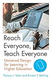 Reach Everyone Teach Everyone Universal Design For Learning In Higher Education Teaching And Learning In Higher Education English Edition