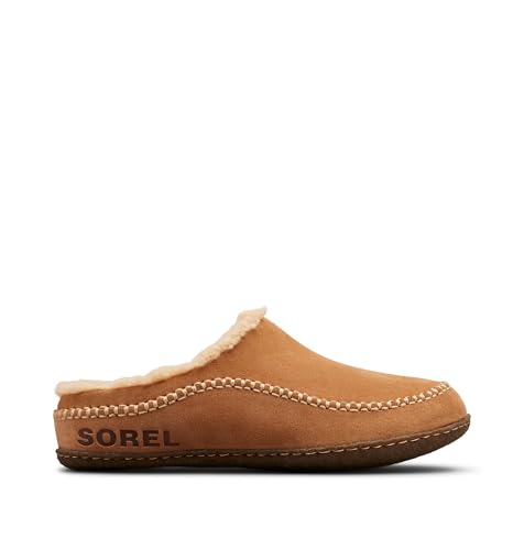 SOREL Men's Falcon Ridge ll Slipper - Camel Brown, Curry - 11