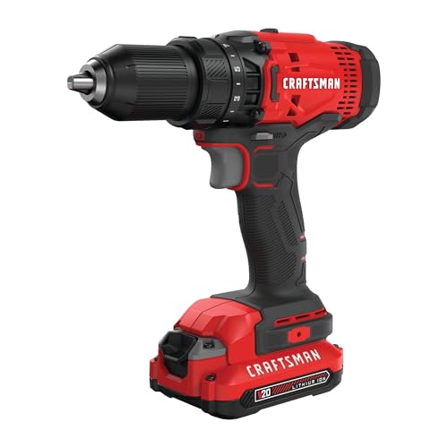 CRAFTSMAN CMCD700C1 V20 20V MAX 1/2 in. Drill/Driver Kit