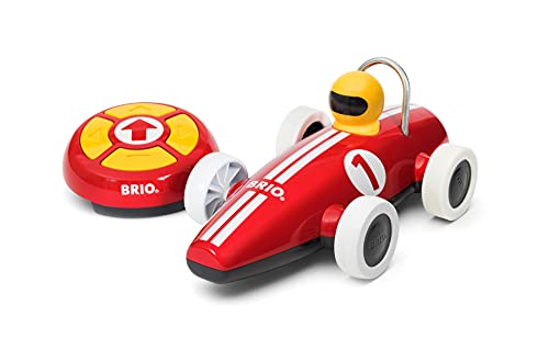 (-38%) BRIO 30388 RC Rennwagen - Stylisher Rennwagen mit kindgerechter und intuitiver Fernbedienung - Empfohlen für Kinder ab 2 Jahren