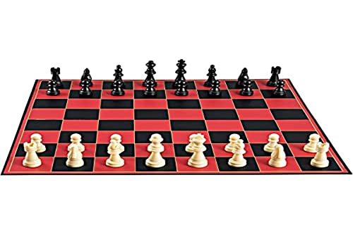 HI-Q Classic Chess Board Game – Educational Strategy Set for Kids, Adults &amp; Beginners – Standard Style Pieces wi