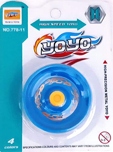 Storio Fine Quality High Gloss High Speed Metal Yoyo Toys for Kids Spinner Toy (1 Pcs) (Color May Vary)- Avengers Toys Superhero Edition